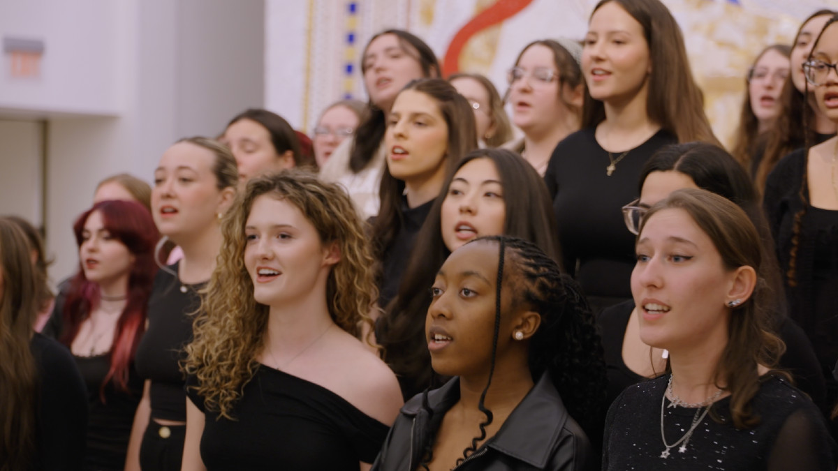 Choir at Sacred Heart University